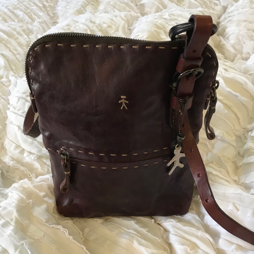 Henry Beguelin Leather Crossbody Handbag